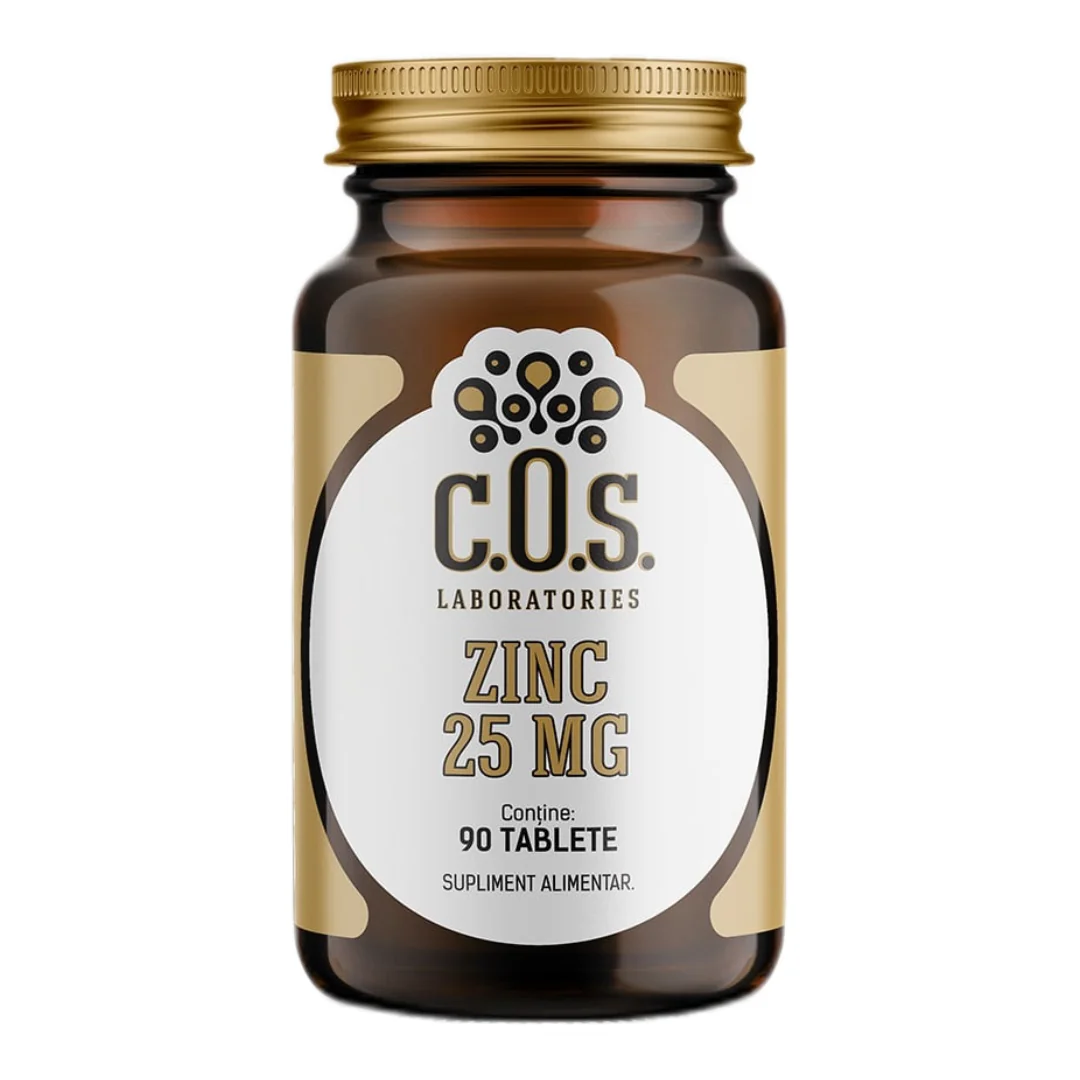 Zinc 25Mg, 90 Tablete, Cos Laboratories