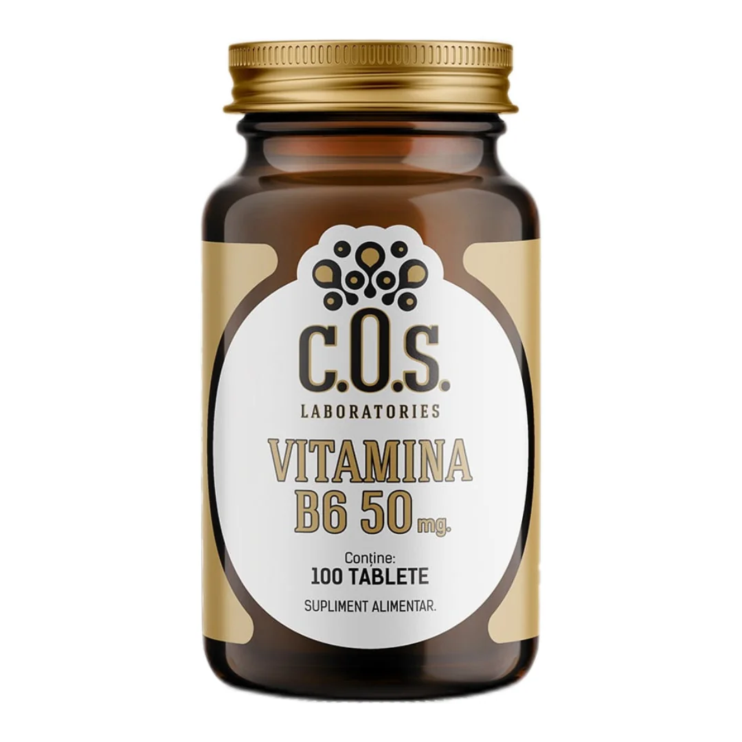 Vitamina B6 50 Mg, 100 Tablete, Cos Laboratories