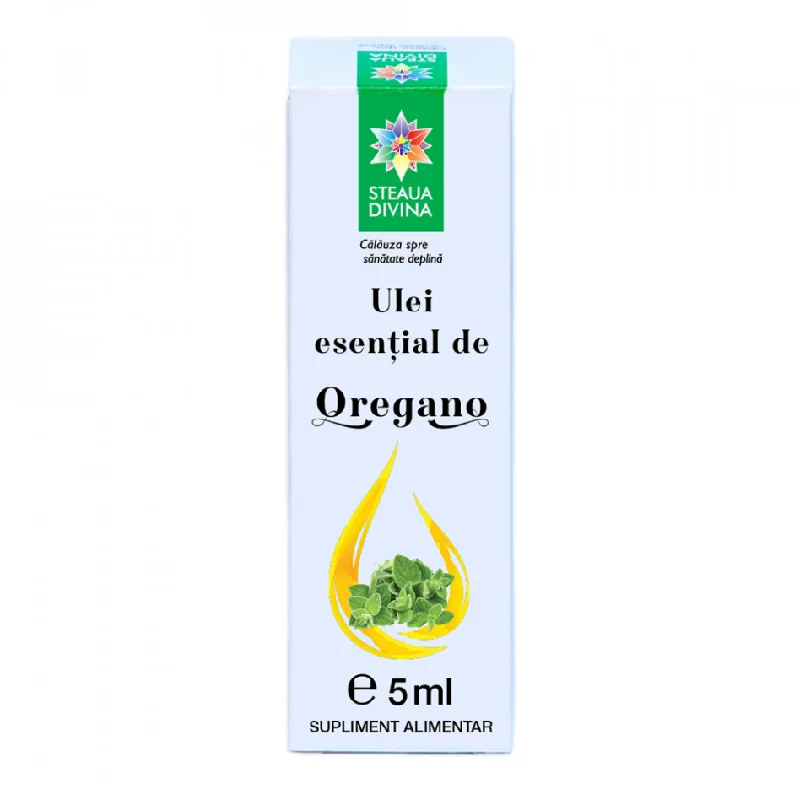 Ulei Esențial De Oregano, 5 Ml, Steaua Divina