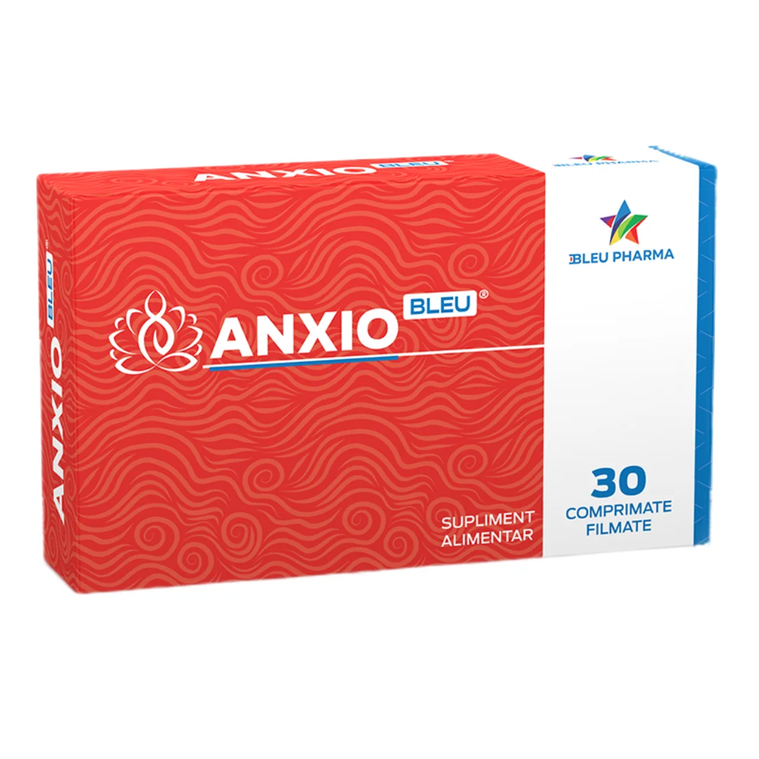 AnxioBleu, 30 Comprimate, Bleu Pharma