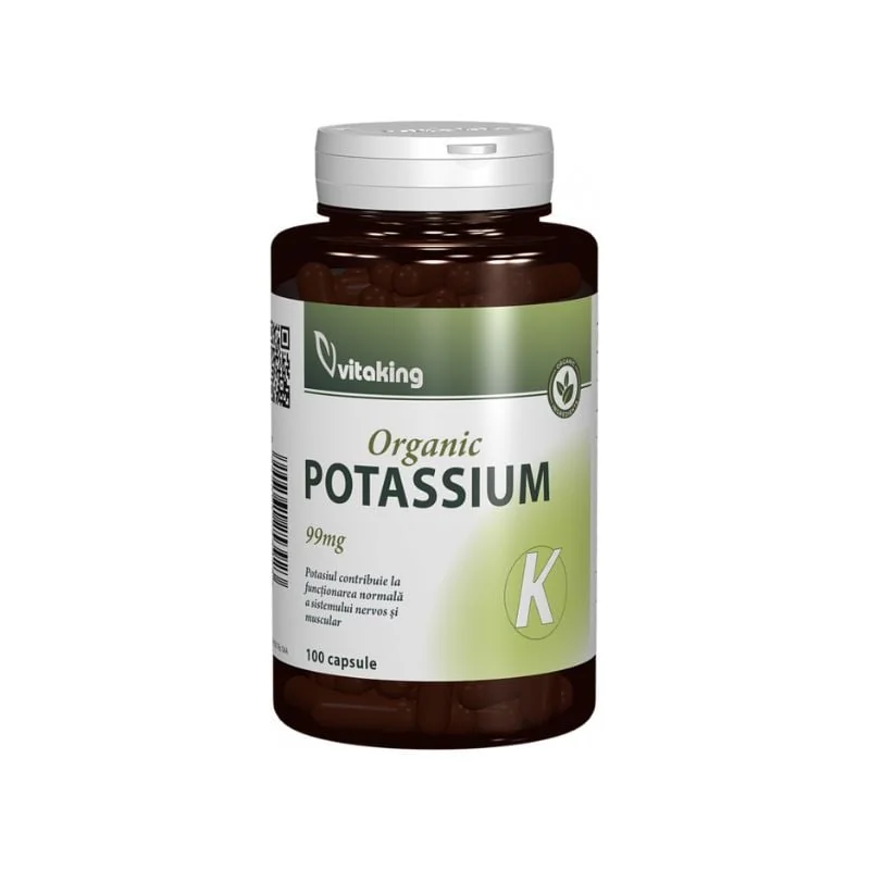 Potasiu 99 Mg, 100 Capsule, Vitaking