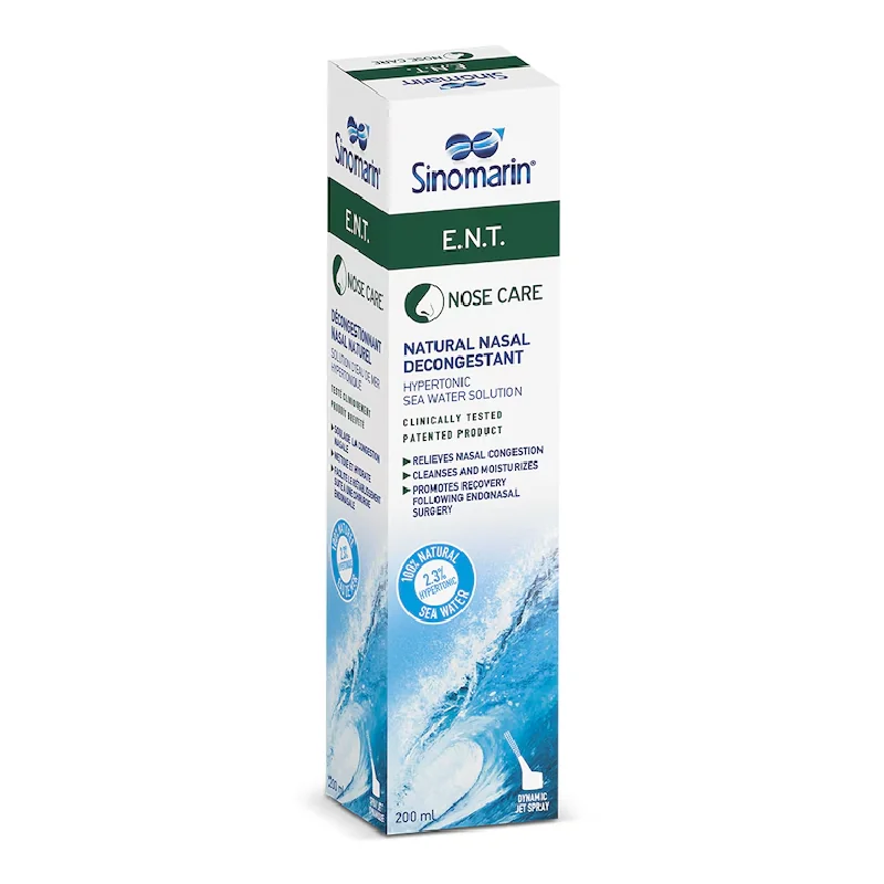Spray Nazal ENT, 200 Ml, Sinomarin