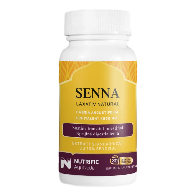 Senna, 30 Capsule Vegetale, Nutrific