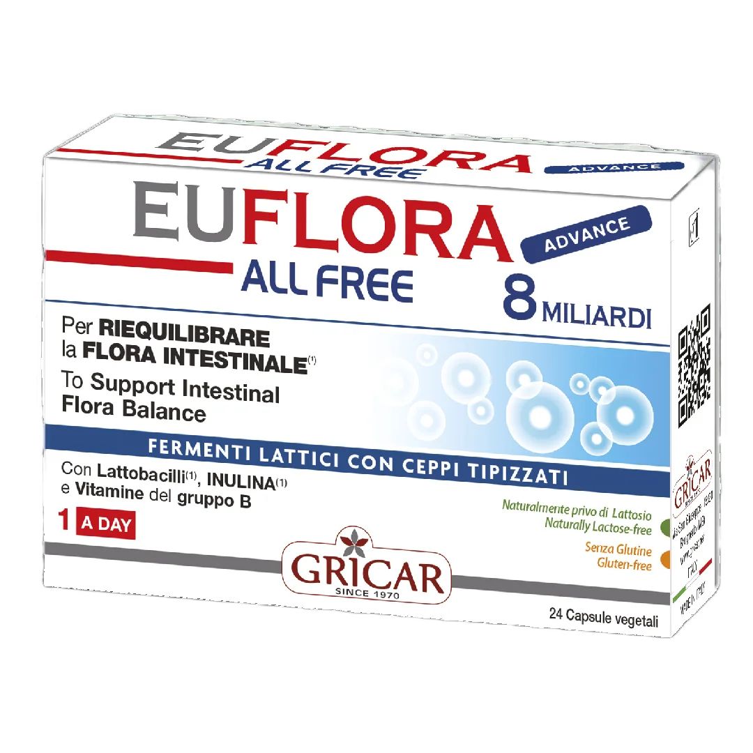 Euflora Advance All Free, 24 Capsule, Gricar