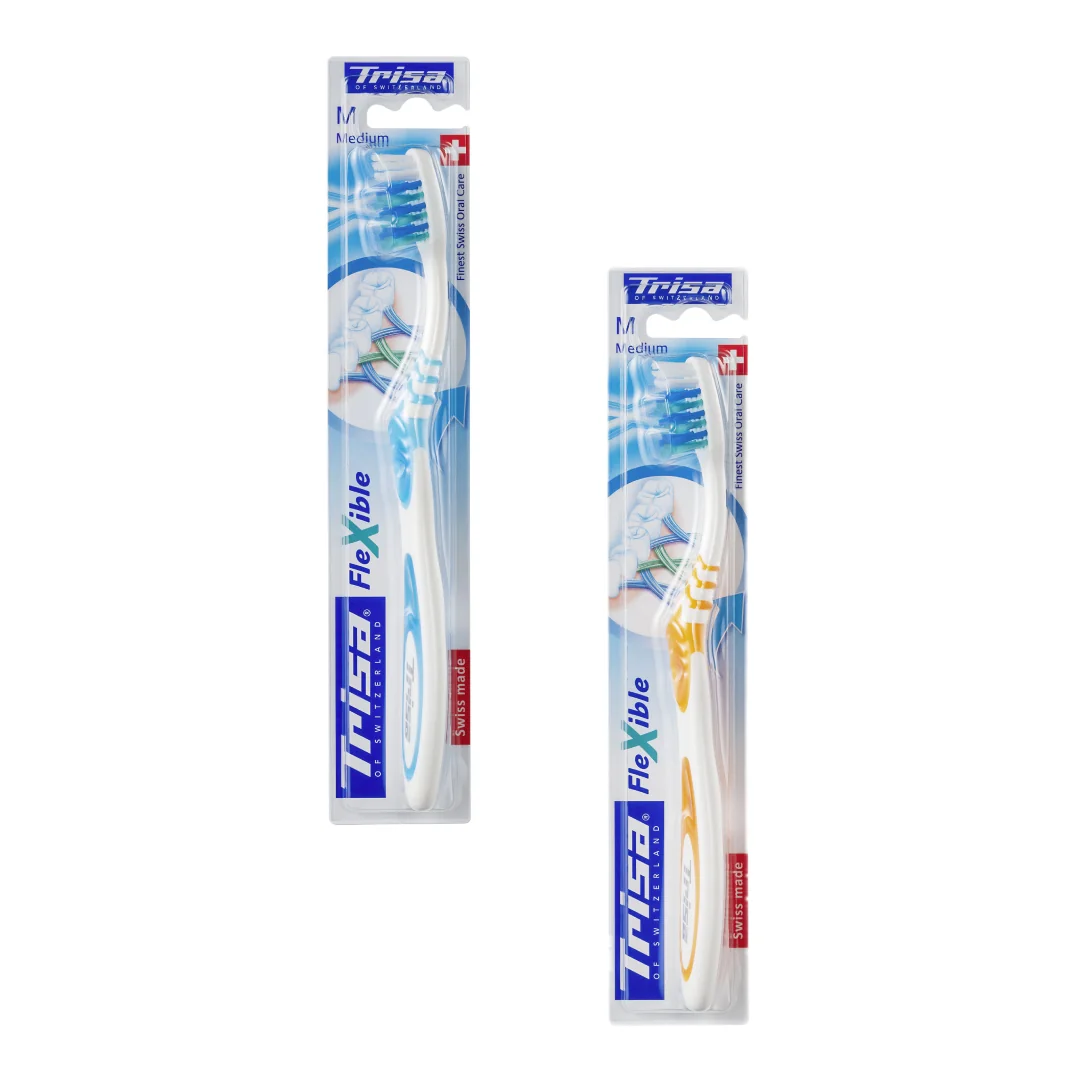 Trisa FleXible Periuta de Dinti, Soft, Diverse Culori, 1 Bucata