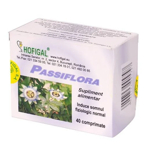 Passiflora, 40 Comprimate, Hofigal