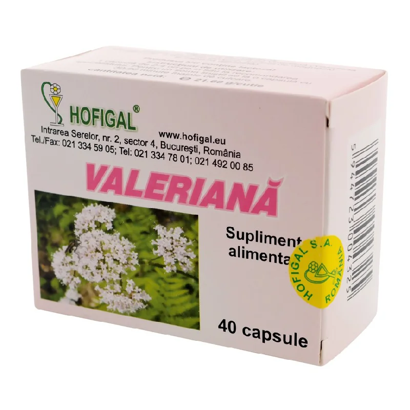 Valeriana, 40 Capsule, Hofigal