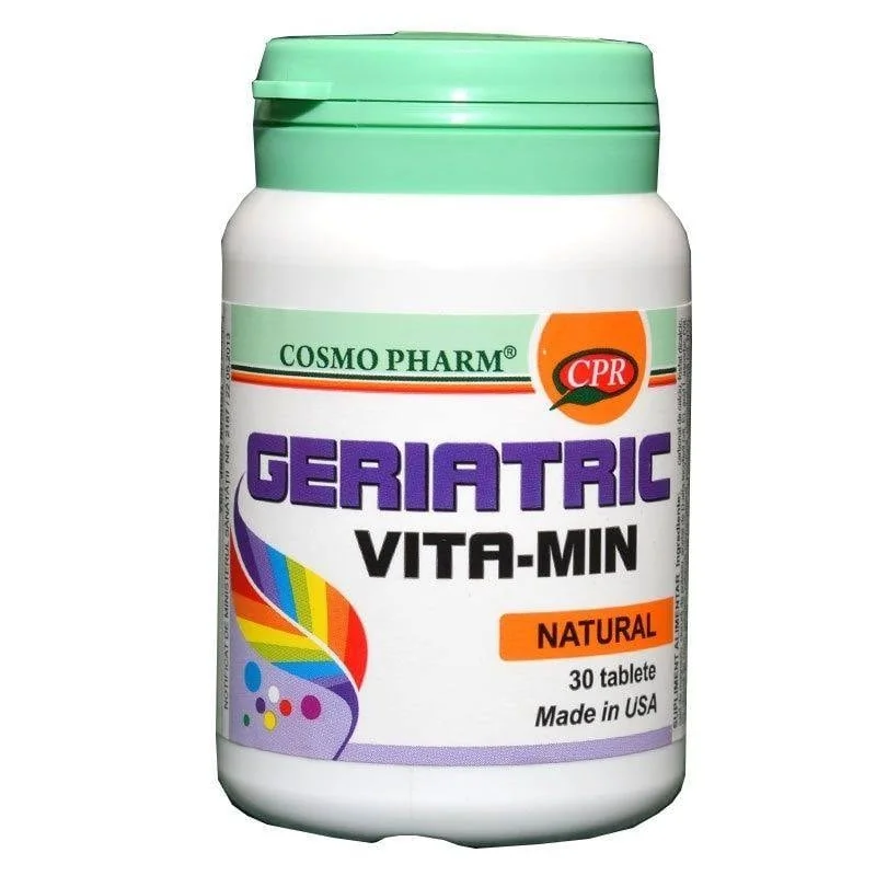 Cosmo Geriatric Vita-Min, 30 Tablete