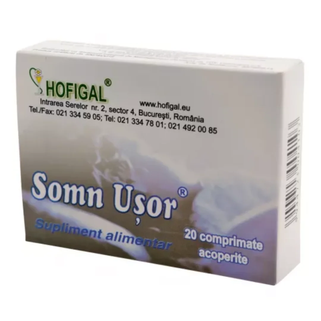 Somn Ușor, 20 Capsule, Hofigal