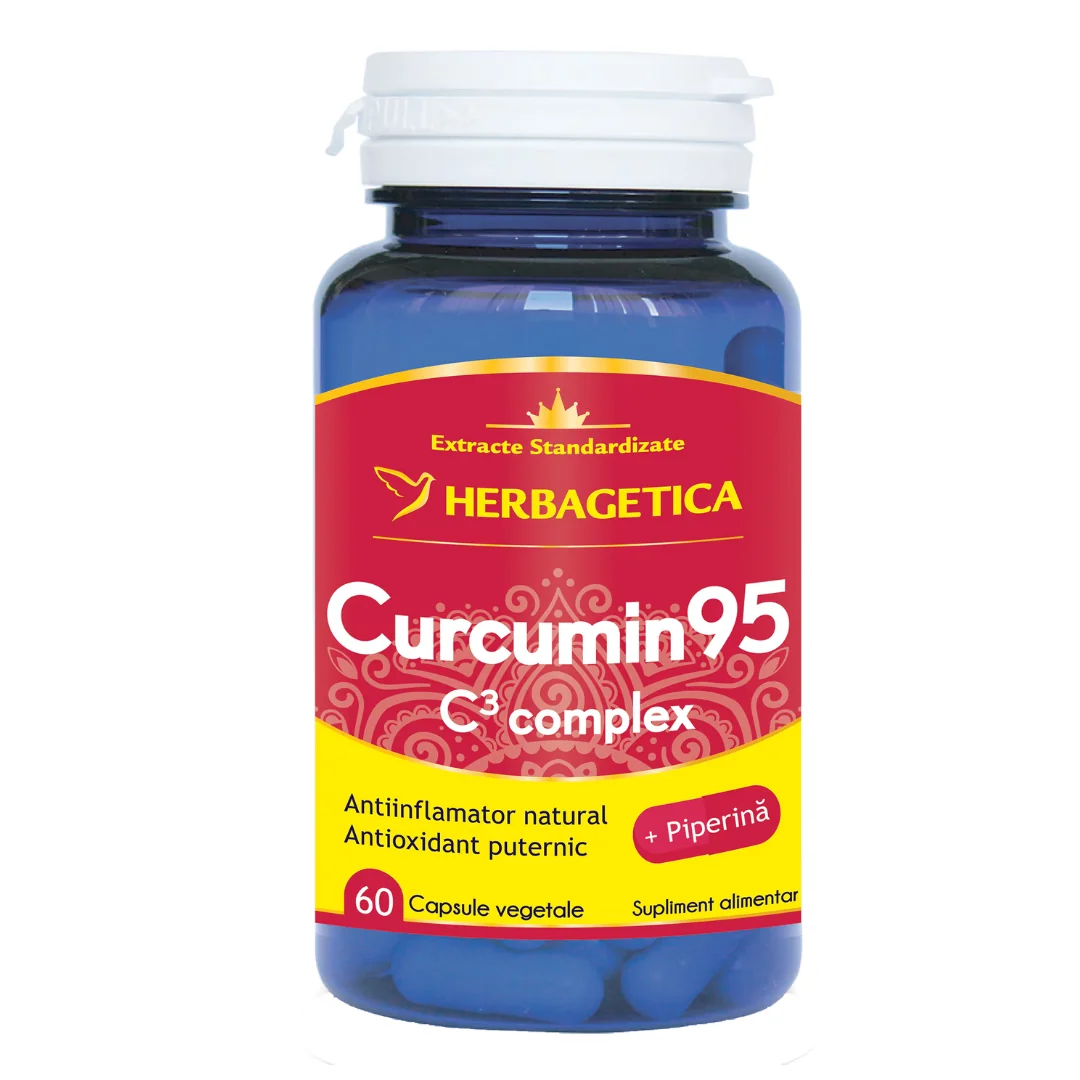 Curcumin 95 C3 Complex 60 Capsule Herbagetica