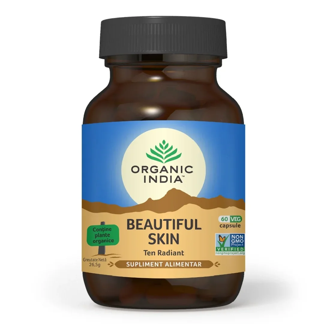 Beautiful Skin Ten Radiant 60 Capsule Organic India