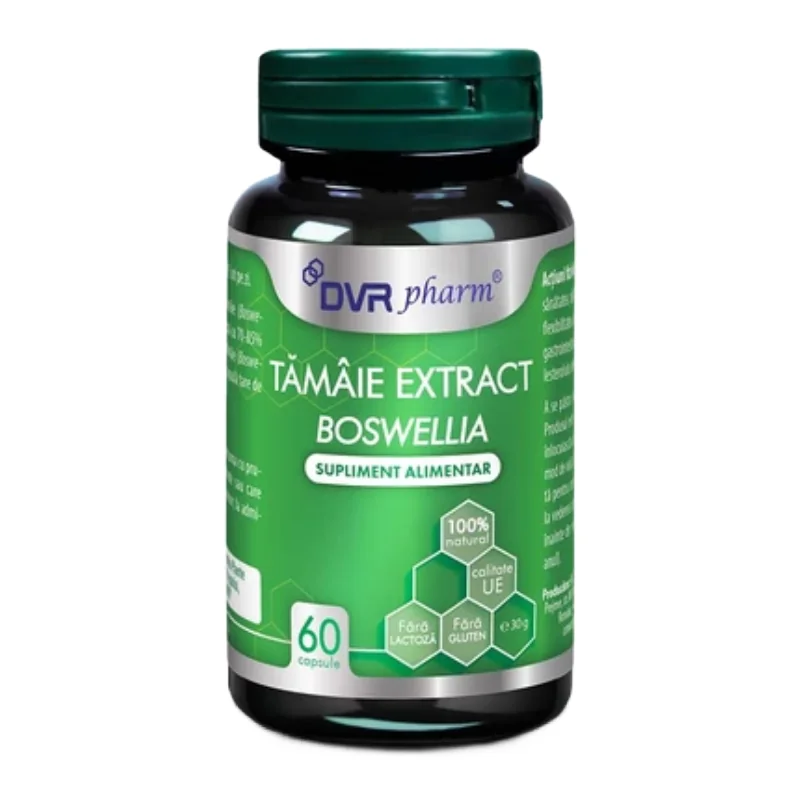 Tămâie Extract, 60 Capsule, DVR Pharm
