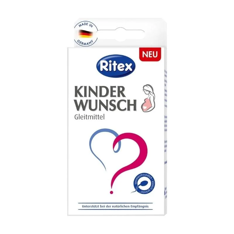 Ritex Lubrifiant De Concepție KinderWunch, 8 Aplicatoare, 4 Ml