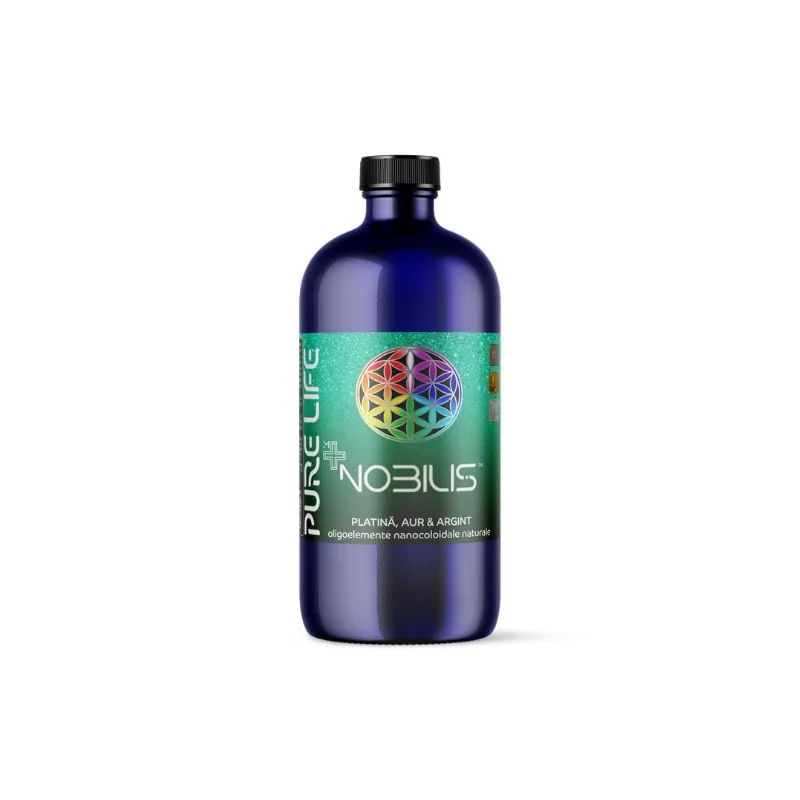 Solutie Nanocoloidala Minerals+ Mix Nobilis, 240 Ml, Pure Life