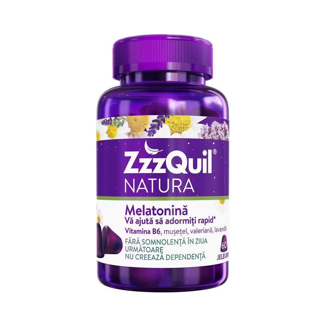 ZzzQuil Melatonin, 60 Jeleuri