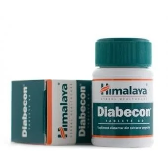 DiabecOn Herbomineral Antidiabetic, 60 Tablete