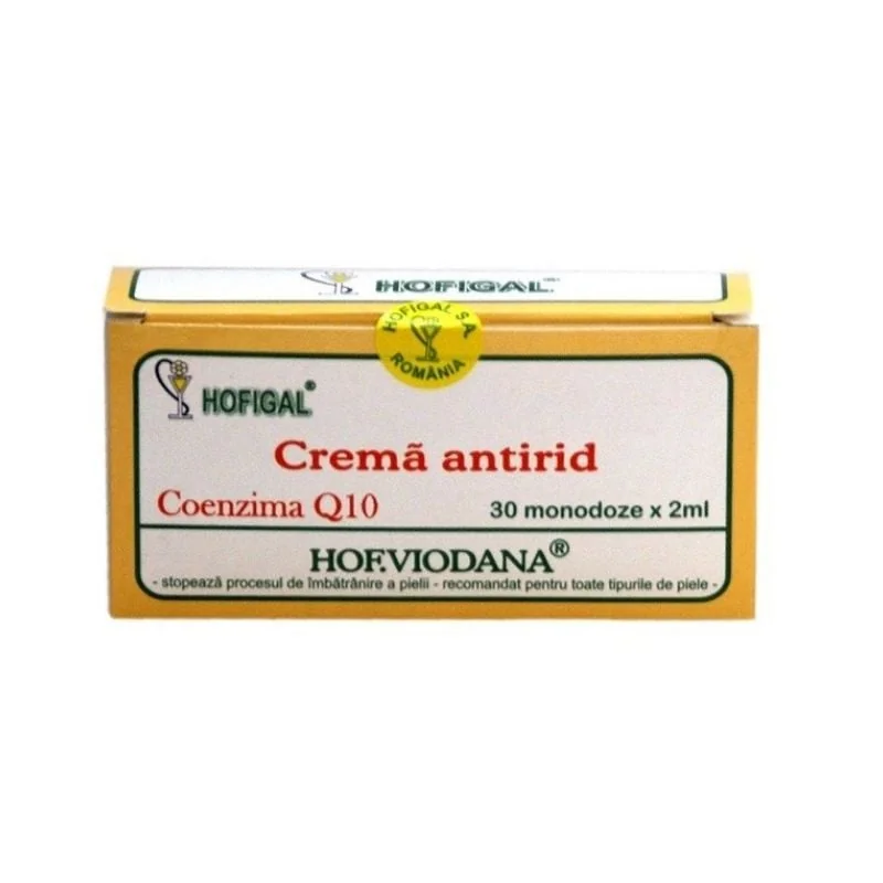 Crema Antirid Hof Viodana, 30 Monodoze*2 Ml, Hofigal