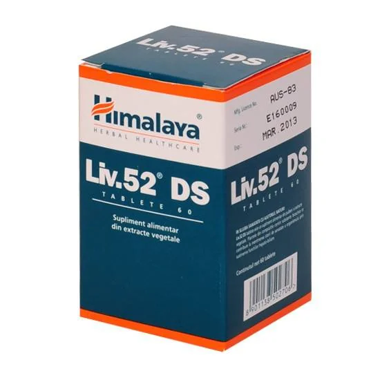 Himalaya Liv 52 DS Hepatoprotector 60 Tablete