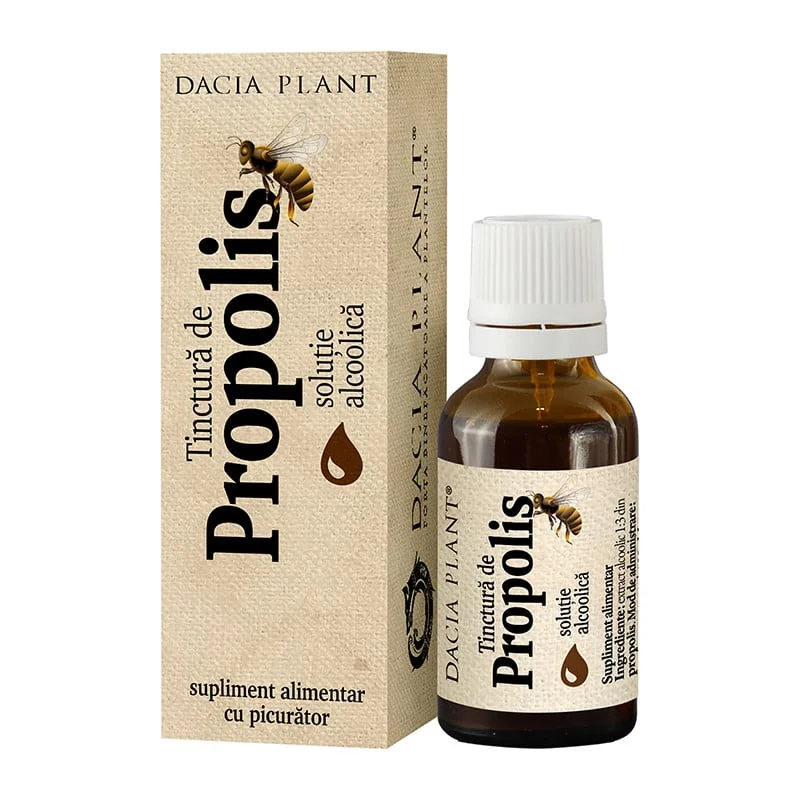 Tinctura De Propolis, 20 Ml, Dacia Plant