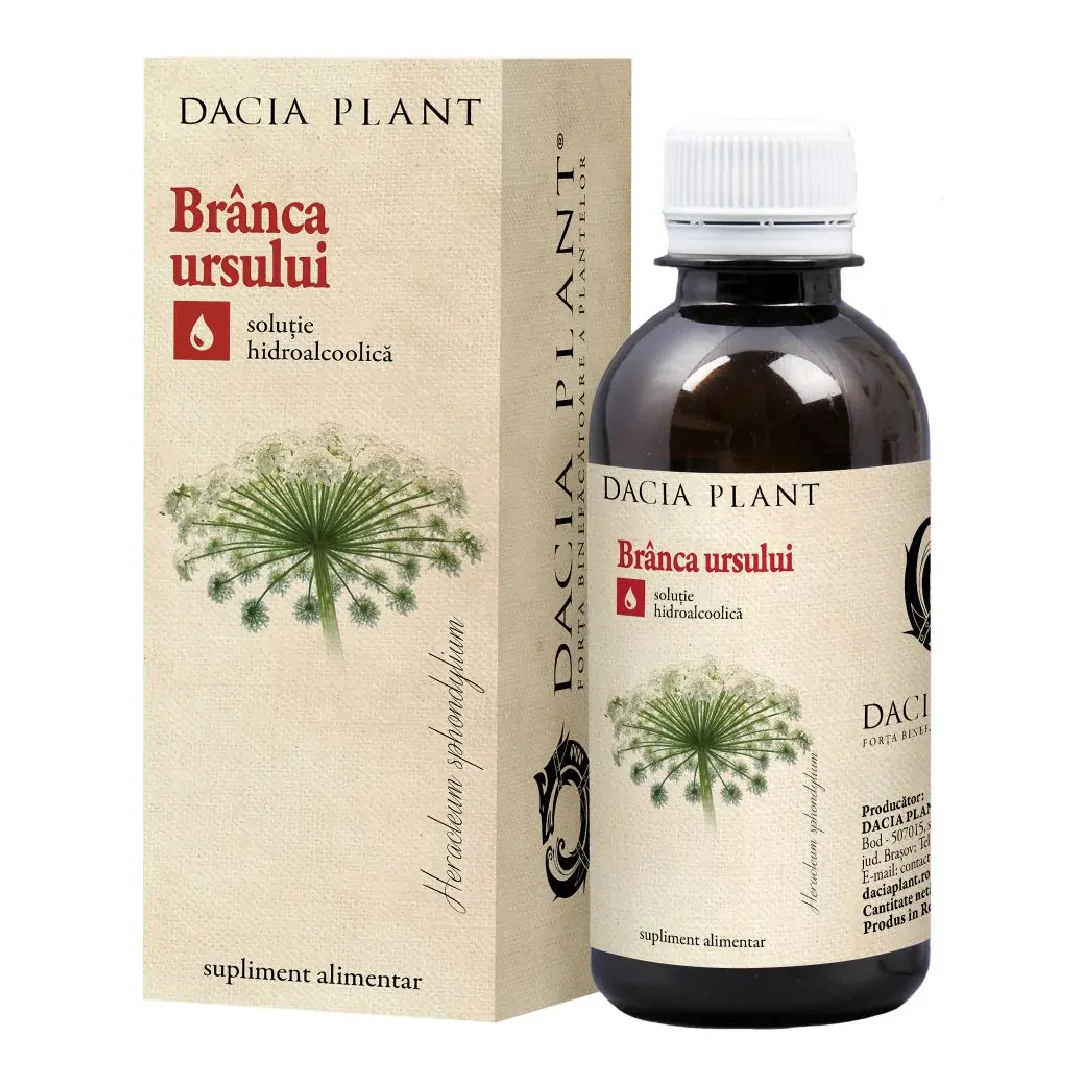 Tinctura Branca Ursului, 200 Ml, Dacia Plant