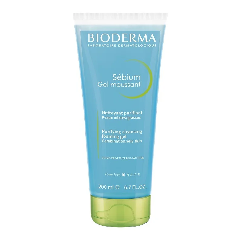 Gel Spumant Sebium, 200 Ml, Bioderma