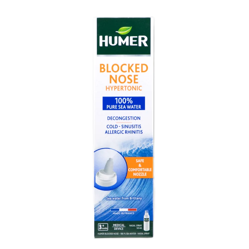 Spray Nazal Decongestionant, 50 Ml, Humer
