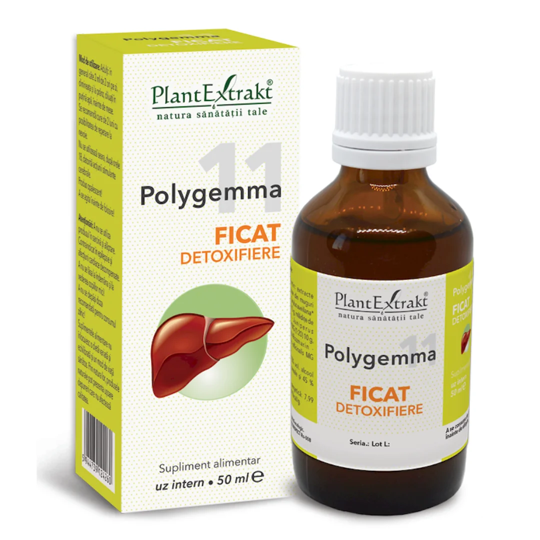 Polygemma 11 Ficat Detoxifiere, 50 Ml, Plant Extrakt