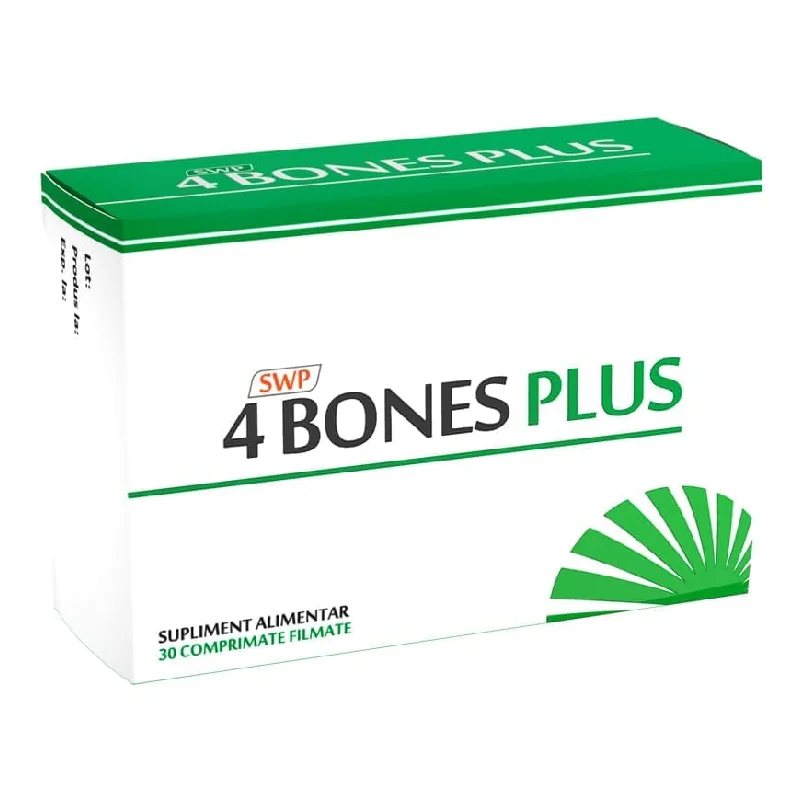 4 Bones Plus, 30 Comprimate Filmate