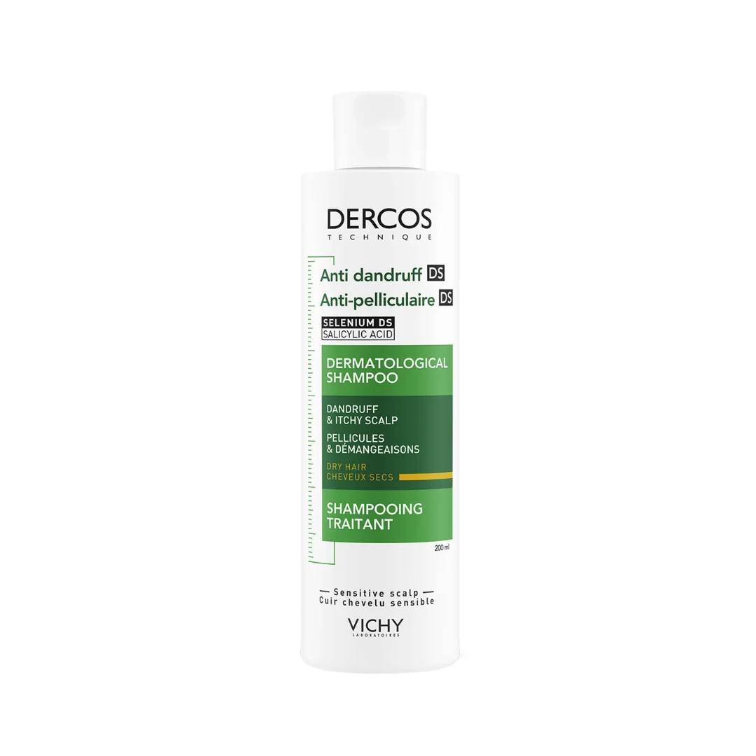 Șampon Anti-Mătreață Pentru Par Uscat Dercos, 200 Ml, Vichy