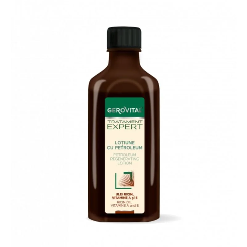 Lotiune Cu Petroleum Tratament Expert, 100 Ml, Gerovital
