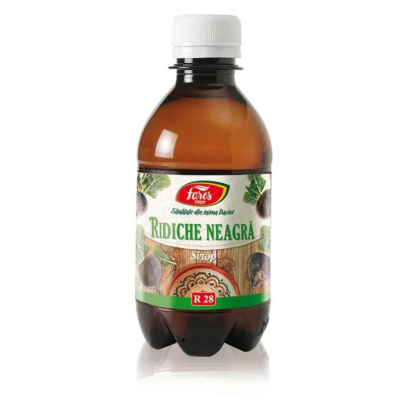 Sirop Ridiche Neagra, 250 Ml, Fares
