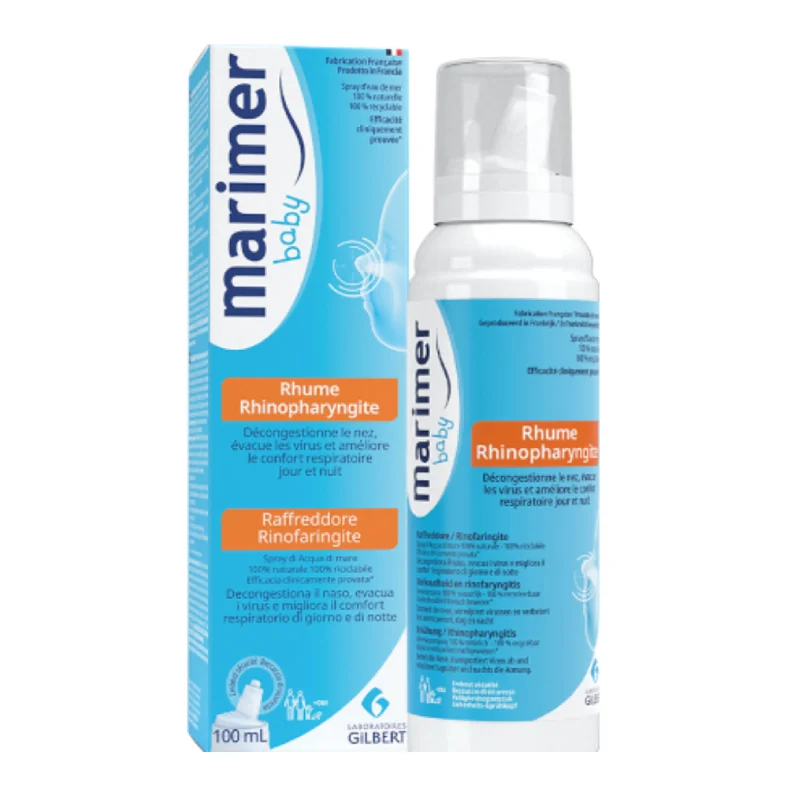 Spray Nazal Hipertonic Baby, 100 Ml, Marimer
