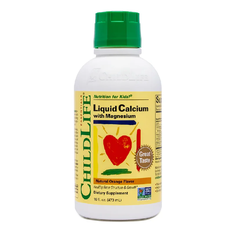 Calcium With Magnesium Pentru Copii Childlife Essentials, 474Ml, Secom