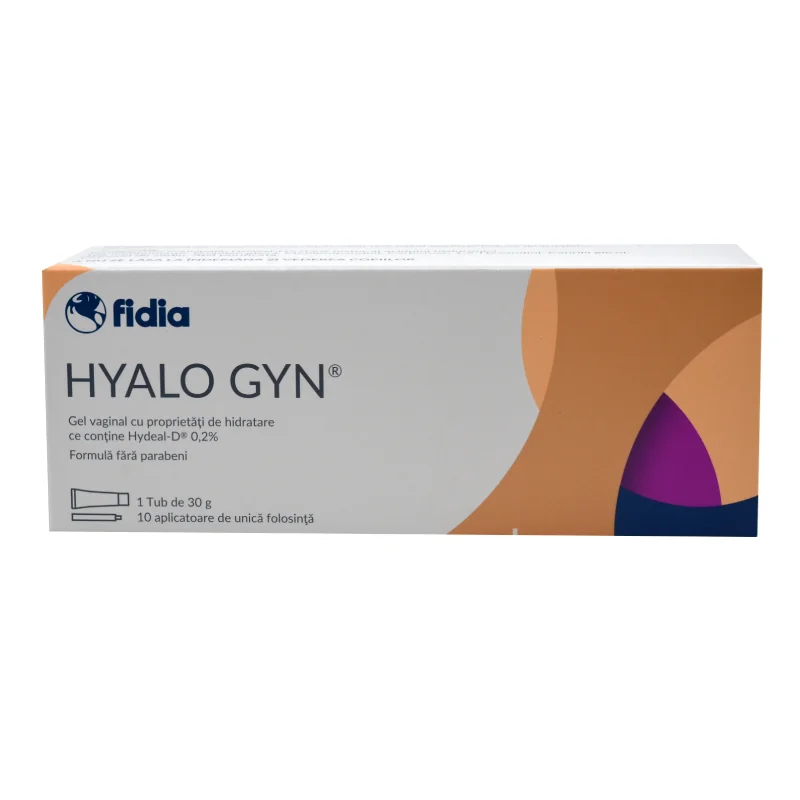 Hyalo Gyn Gel 30 G, 10 Aplicatoare, Fidia Farmaceutici