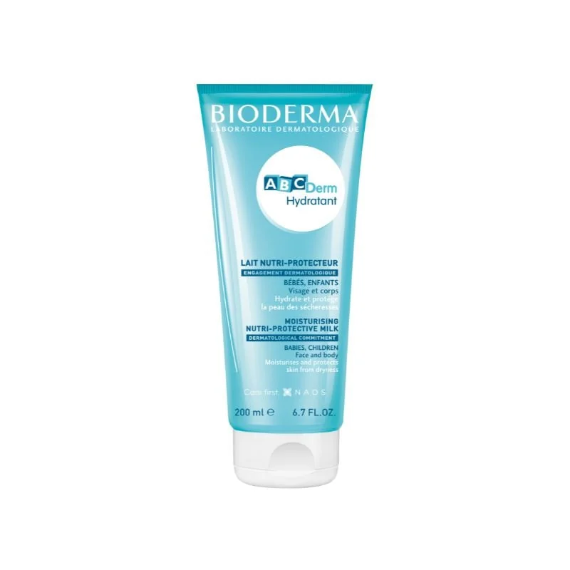 Lapte Hidratant Abcderm, 200 Ml, Bioderma
