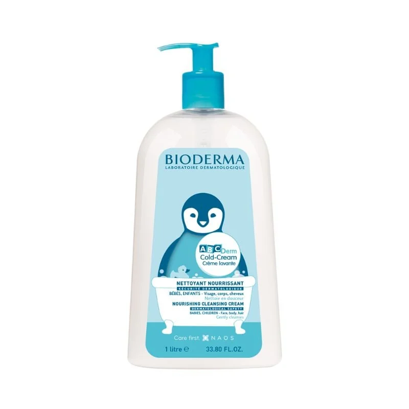 Crema De Spalare Abcdem Cold Cream, 1L, Bioderma