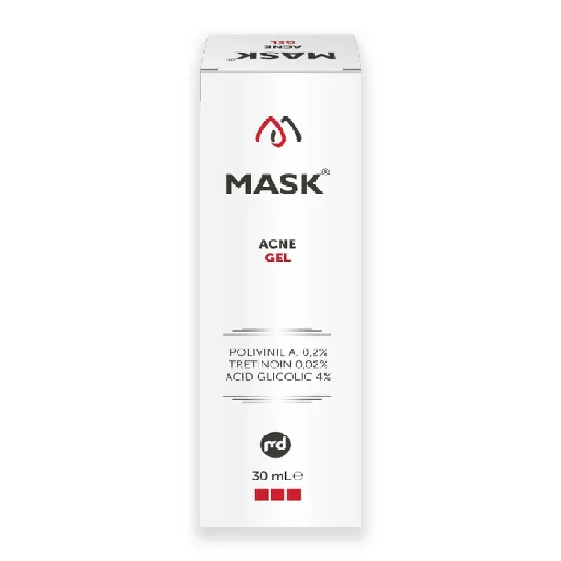 Gel Pentru Tratamentul Comedoanelor Inchise Și Deschise Mask, 30 Ml, Meditrina