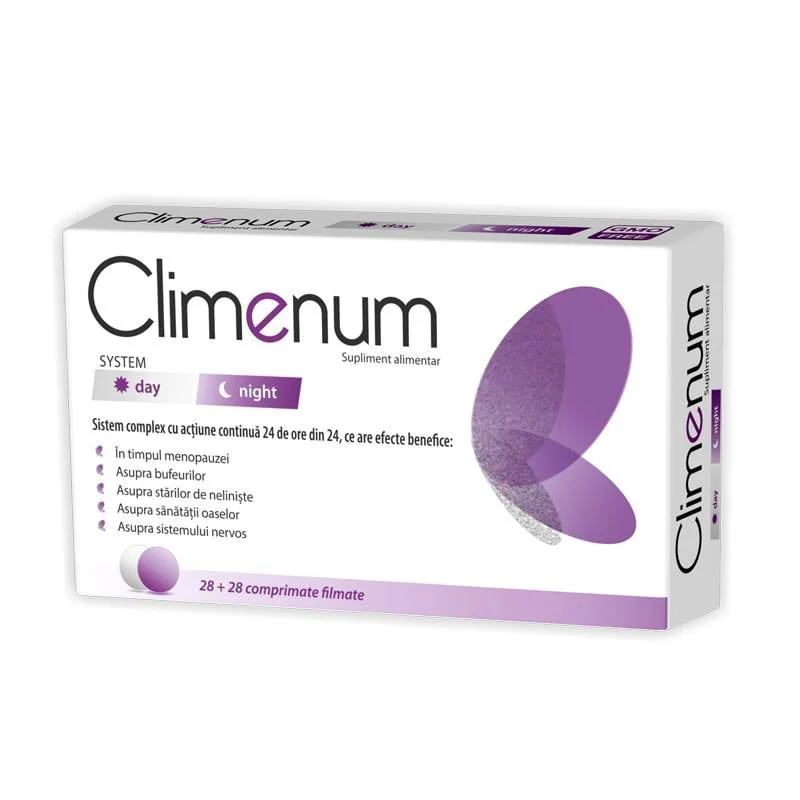 Climenum, 28 + 28 Comprimate, Ajutor La Menopauza