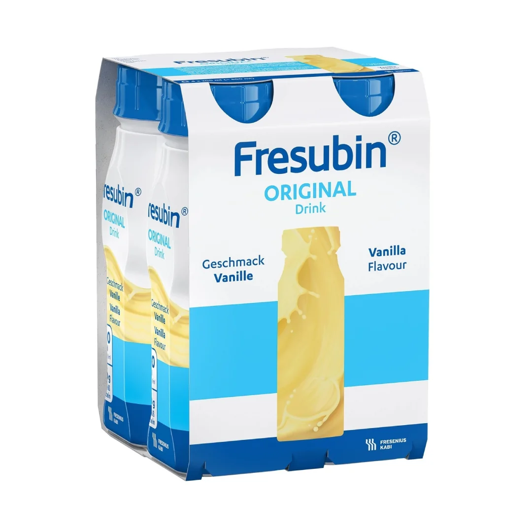 Băutură Cu Aromă De Vanilie Fresubin Original, 4*200 Ml, Fresenius