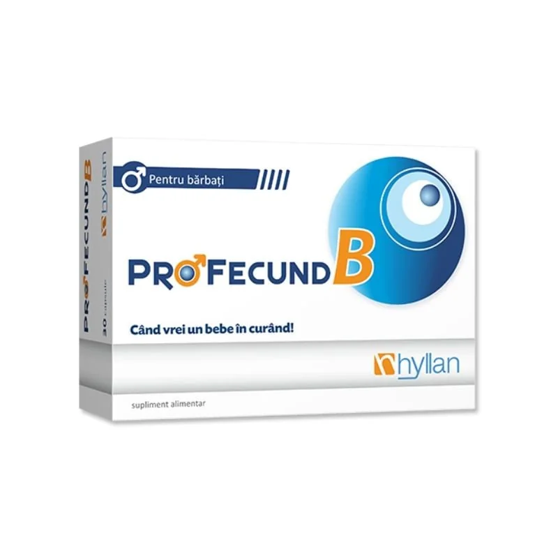 Profecund B, 30 Capsule, Adjuvant Fertilitate