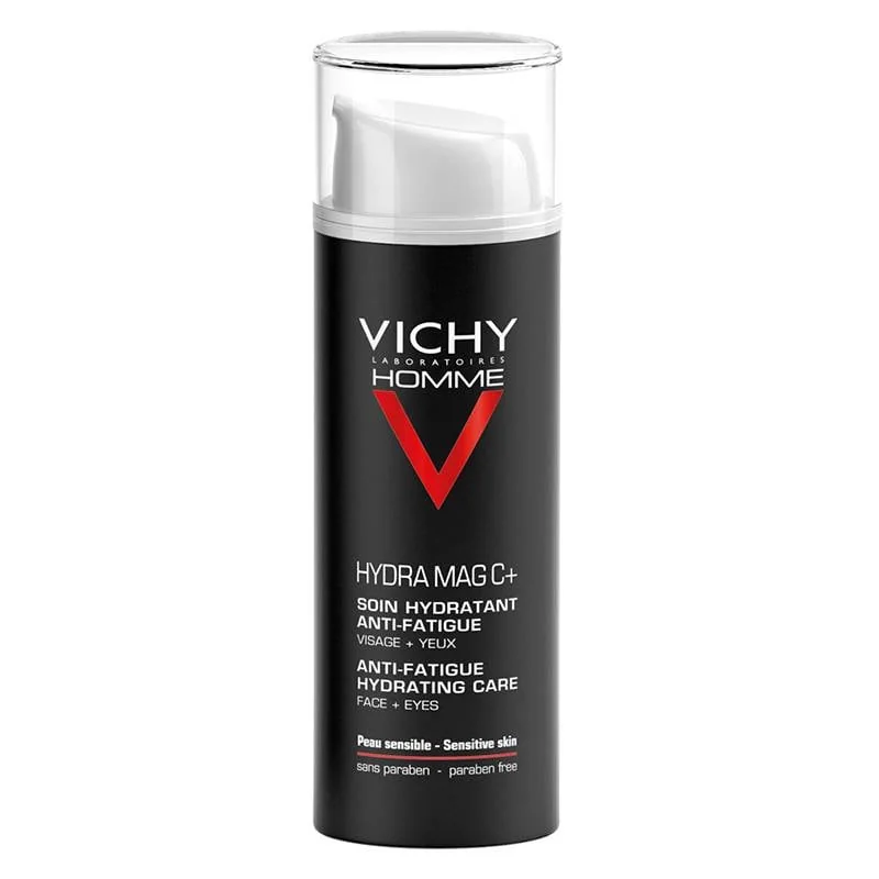 Crema Hidratanta Pentru Ten Si Ochi Hydra Mag C Homme, 50ml, Vichy