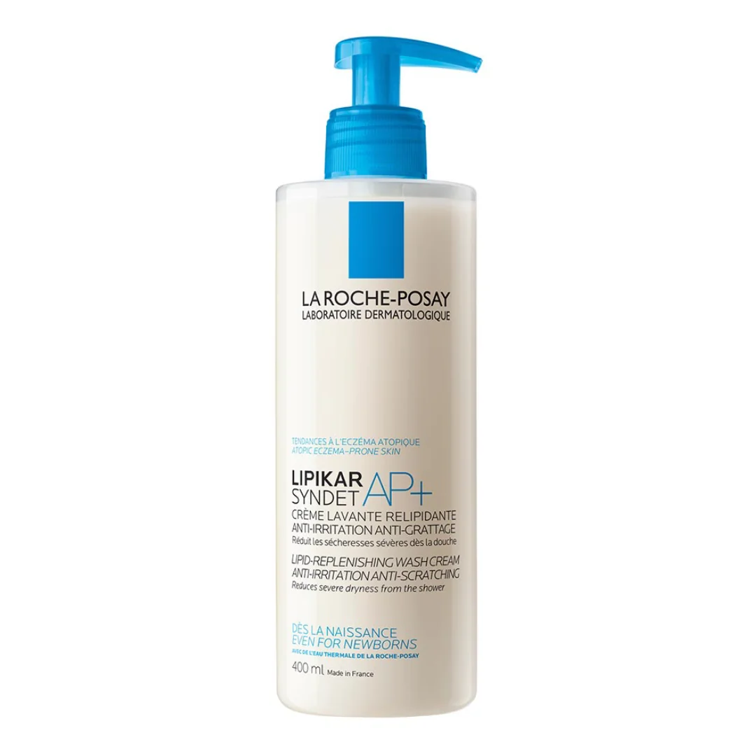 Gel Crema De Curatare Lipikar Syndet Ap+, 400 Ml, La Roche-Posay