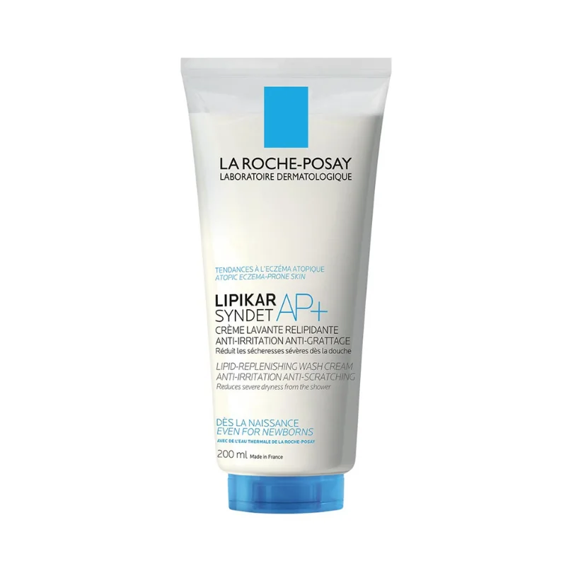 Crema De Curatare Anti-Iritatii Lipikar Syndet Ap+, 200Ml, La Roche-Posay