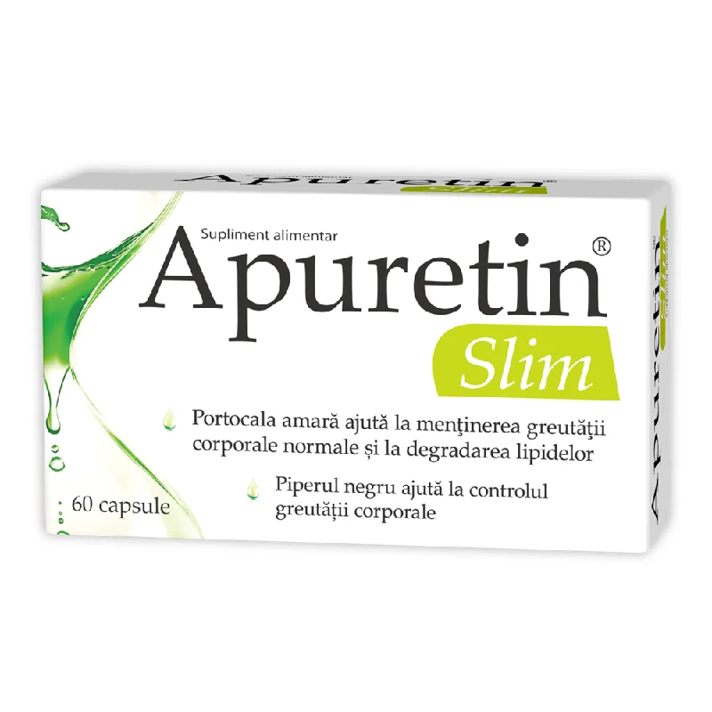 Apuretin Slim, 60 Capsule Retentia De Apa