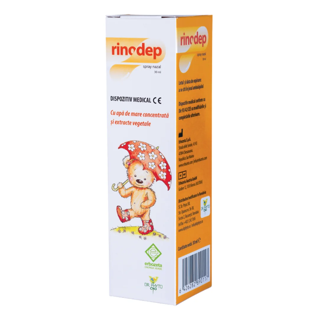 Spray Pentru Copii Rinodep, 30 Ml, Dr. Phyto
