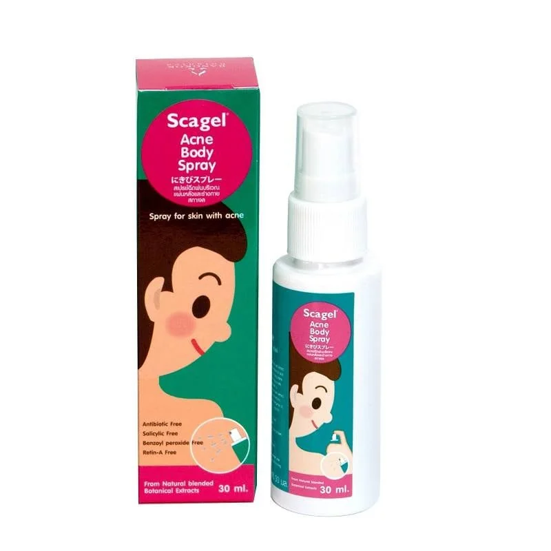 Scagel Acne Body Spray Acnee Și Pete Corp, 30ml