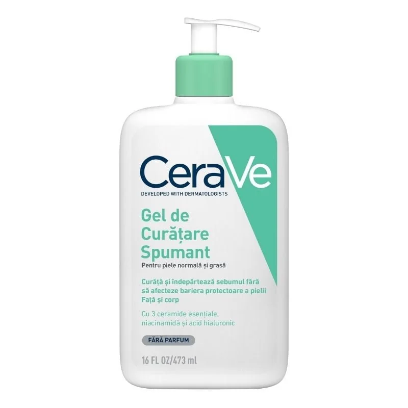 Gel De Curatare Spumant, 473 Ml, CeraVe