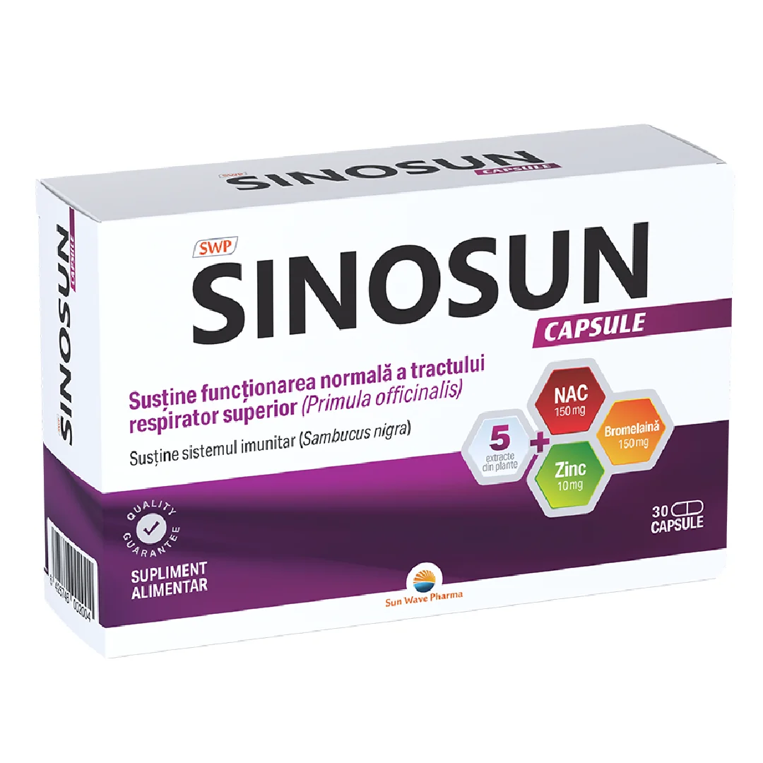 Sinosun, 30 Capsule, Sun Wave Pharma