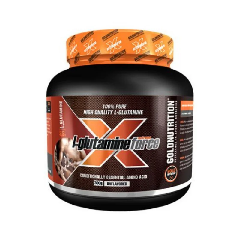 Gold Nutrition Extreme Force L-Glutamine Vanilie, 300 G