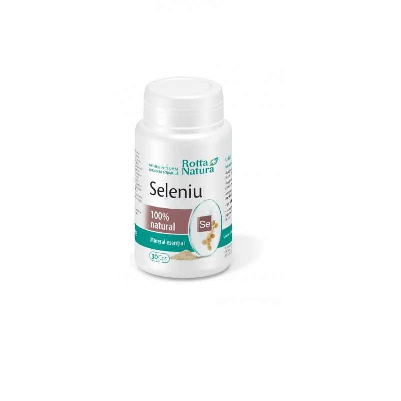 Seleniu Natural, 30 Capsule, Rotta Natura